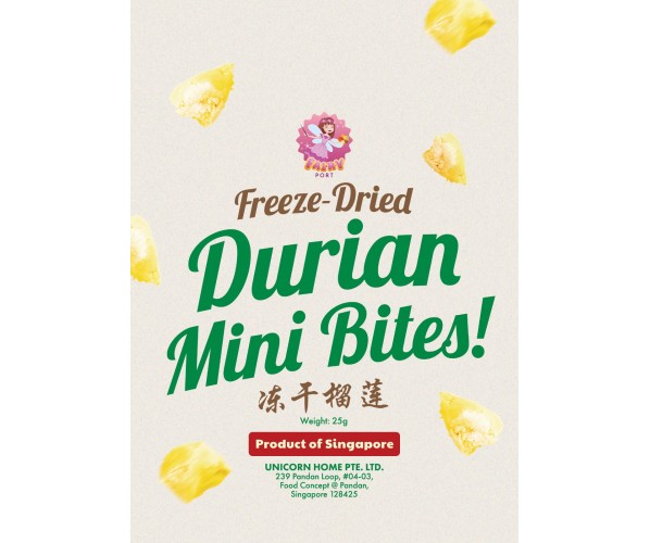 Freeze Dried Musang King Durian