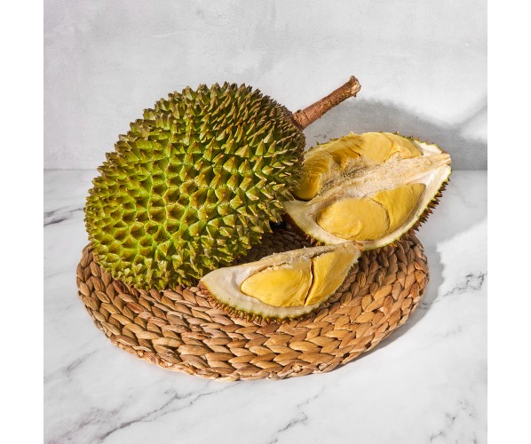 Liquid-Nitrogen Frozen Musang King  Whole Durian with Shell