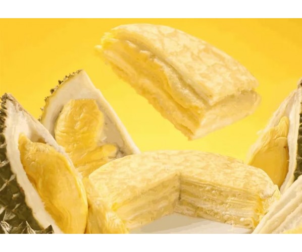 Frozen MSK Durian Mille Crepe Cake 6-Inch 400g