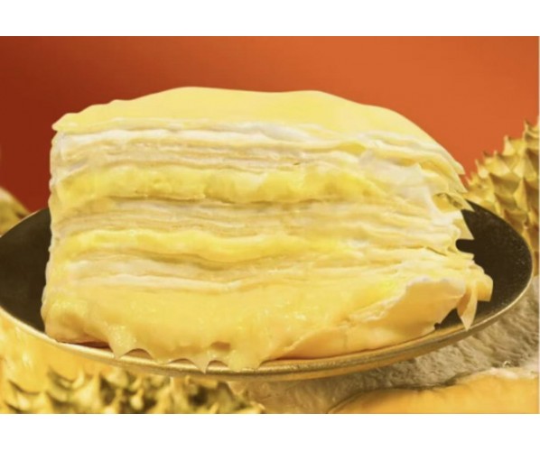 Frozen MSK Durian Mille Crepe Cake 6-Inch 400g